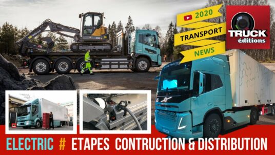 Longue Distance Régionale et Construction Urbaine en Full Électrique dès 2022 avec VOLVO TRUCKS