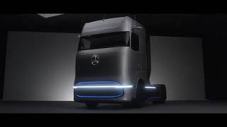 Première mondiale #Hydrogène : le concept truck GenH2 de Mercedes-Benz dévoilé