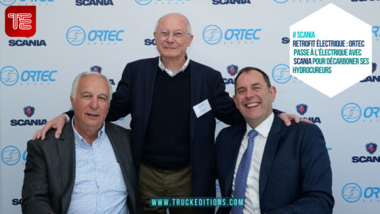 Transport routier et métier - Retrofit électrique : Ortec passe à l’électrique avec Scania pour décarboner ses hydrocureurs