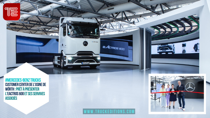 Customer Center de l'usine de Wörth : prêt à présenter l'eActros 600 et ses services associés aux clients de l’étoile