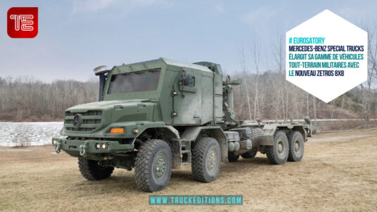 Transport routier - Eurosatory : Mercedes-Benz Special Trucks élargit sa gamme de véhicules tout-terrain militaires avec le nouveau Zetros 8x8