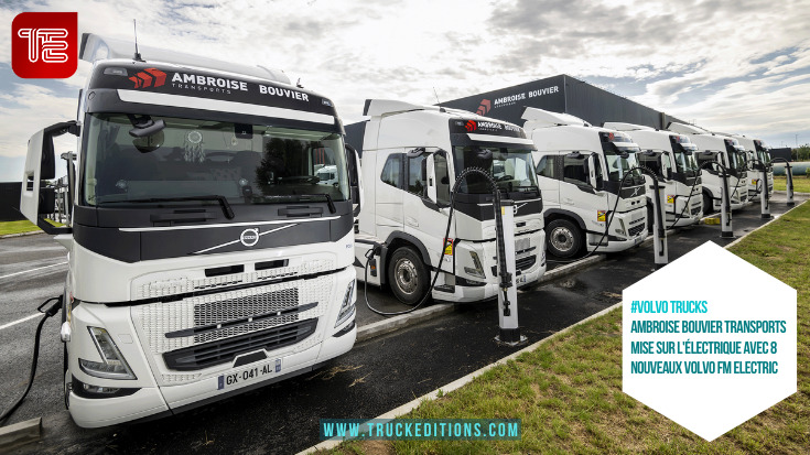 transport routier : Pour soutenir cette transition, Ambroise Bouvier Transports a investi dans une infrastructure de recharge haute puissance, en partenariat avec Autorecharge et Volvo Trucks France. 