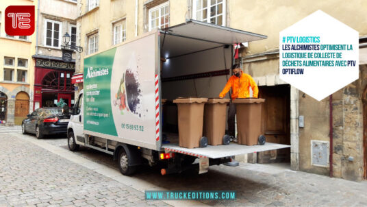 Transport routier et logistique : Les Alchimistes optimisent la logistique de collecte de déchets alimentaires avec PTV OptiFlow