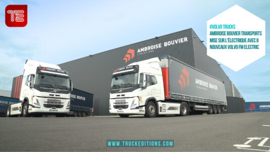 transport routier : Ambroise Bouvier Transports mise sur l'électrique avec 8 nouveaux Volvo FM Electric