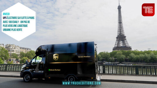 UPS électrifie sa flotte à Paris : un pas vers une logistique urbaine plus verte avec 100  eDaily