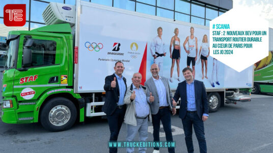 Scania et STAF : deux nouveaux BEV pour un transport routier durable au cœur de Paris pour les JO 2024