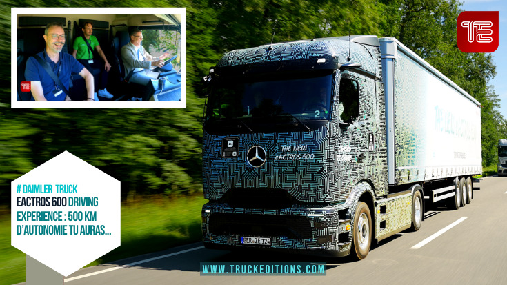 eACTROS 600 : à bord du vaisseau amiral avec Ulrich Loebich, 500 Km d’autonomie tu auras…