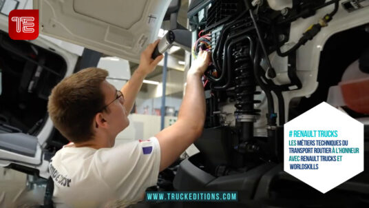 Véhicule industriel : Renault Trucks et WorldSkills : un partenariat au service des métiers techniques du transport routier