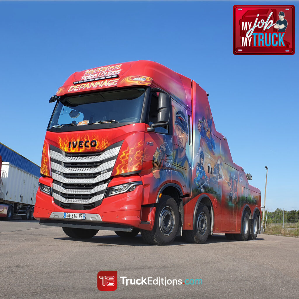 Remorqueuse Iveco S-Way de Heron Poids lourds sur Truckeditions pour My Job My Truck