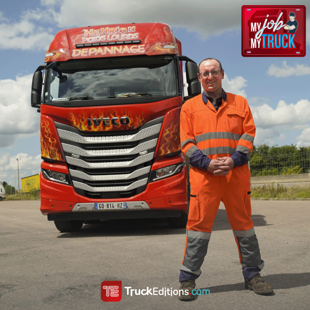 My Job My Truck : Jérémy Huardel et sa dépanneuse IVECO X-WAY 570 ch