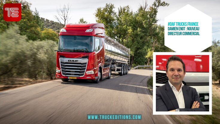 Damien Enot : nouveau Directeur Commercial DAF Trucks France