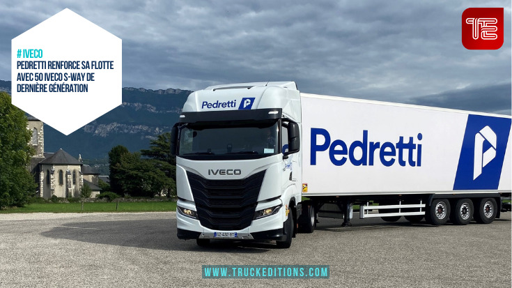 Transport routier : Pedretti renforce sa flotte avec les IVECO S-Way dernière génération