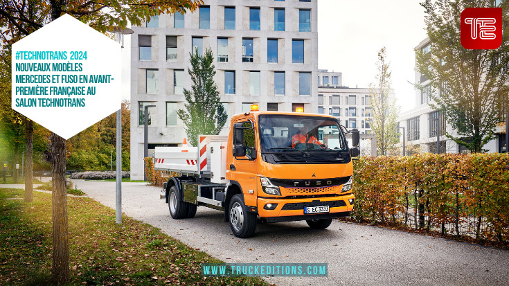 Technotrans : eCanter à l'essai sur le circuit urbain de TECHNOTRANS en avant-première