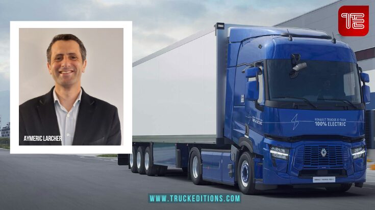 Aymeric Larcher,  Directeur Grands Comptes de Renault Trucks 