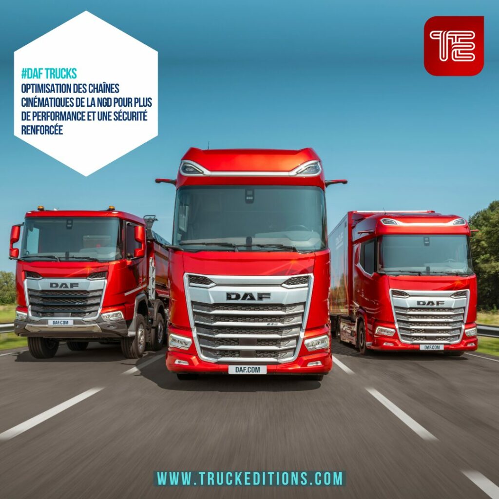 Transport routier et logistique : Gamme NGD DAF TRUCKS 2025