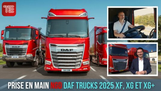 VIDEO Prise en main NGD DAF TRUCKS Truckeditions avec Vincent Mahé et Fabrice Rondeau, Directeur Marketing et Développement Réseau DAF Trucks France