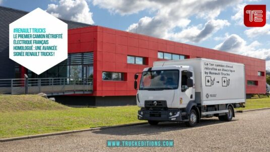 Transport routier et transition énergétique : Le premier camion rétrofité électrique français homologué : une avancée signée Renault Trucks !