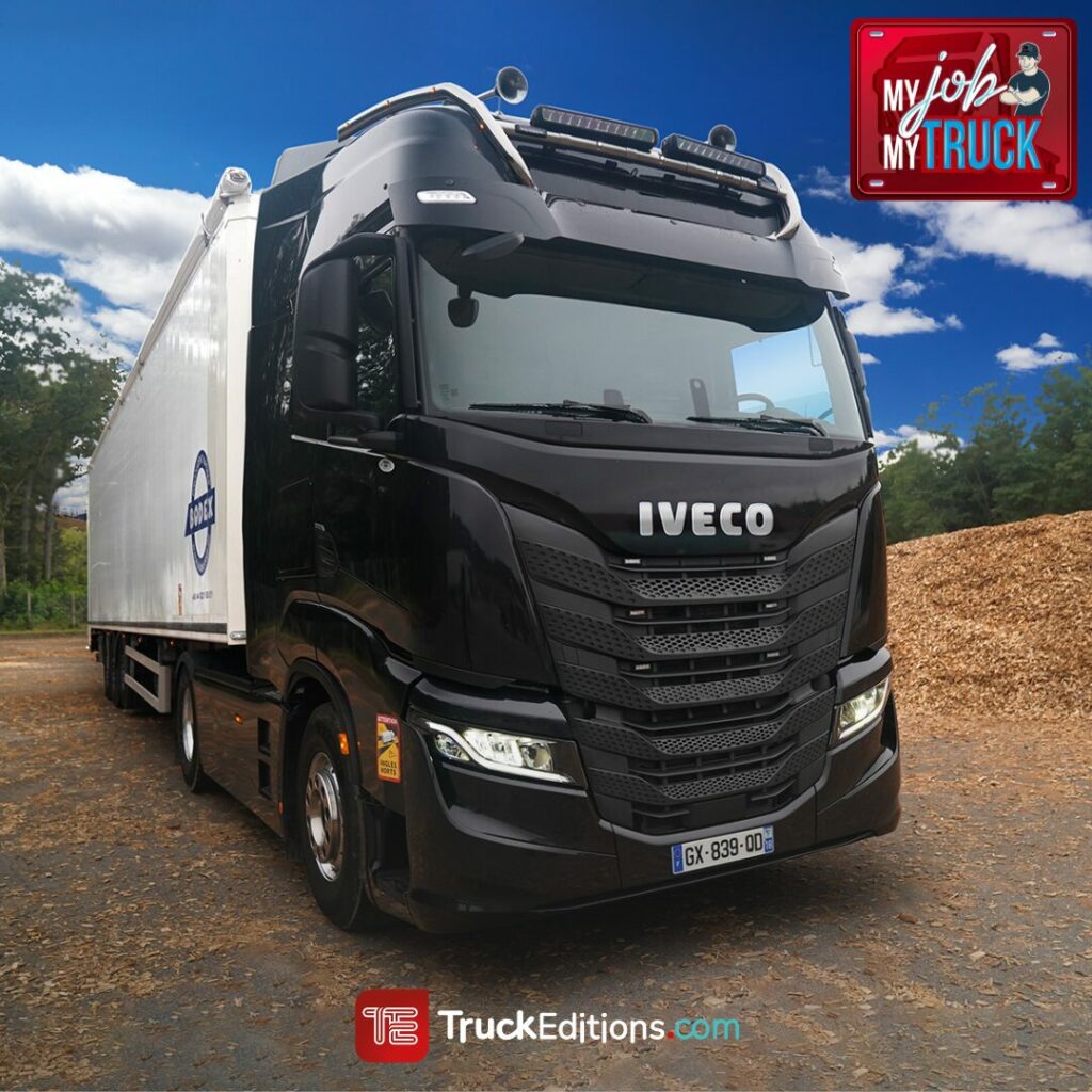 Le S-WAY IVECO de 570 ch de Julien Cabourg - My Job My Truck sur Truckeditions