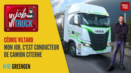 My Job My Truck : transport de granulats – Isabelle Lepage - Groupe ATIL & GTS