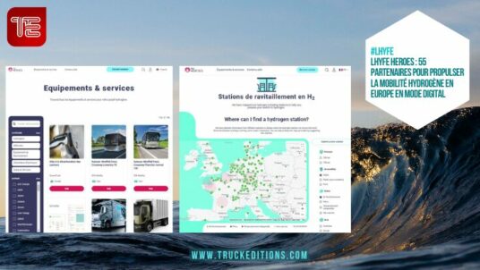 Transport routier et hydrogène : 55 partenaires pour propulser la mobilité hydrogène en Europe en mode digital via la plateforme Lhyfe Heroes
