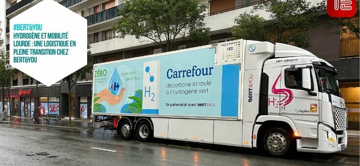 Hydrogène et mobilité lourde : une logistique en pleine transition chez BeRT&YOU