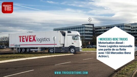 Tevex Logistics investit dans 150 Mercedes Actros L pour un transport plus sûr et plus efficientTevex Logistics investit dans 150 Mercedes Actros L pour un transport plus sûr et plus efficient