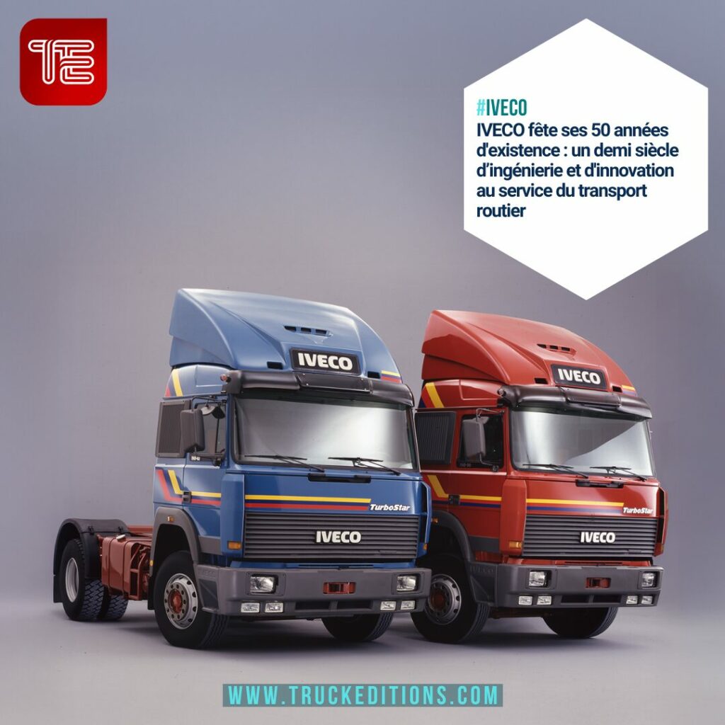 Le Turbostar arrive sur la route en 1984 IVECO