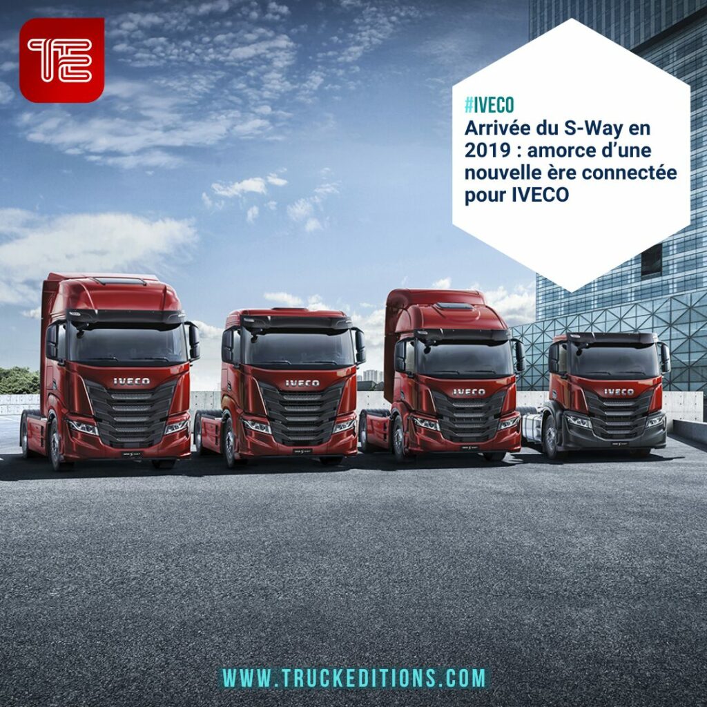 Arrivée du S-Way en 2019 : amorce d’une nouvelle ère connectée pour IVECO